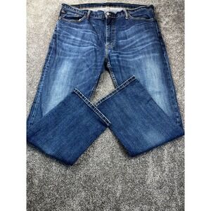 Levis 559 Jeans Men W40 L32 Cotton Blue Denim Flat Front Straight Leg 29" Inseam